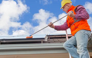 Beckermonds soft wash roof cleaning